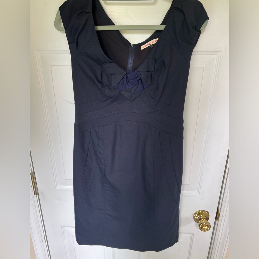 Gorgeous Navy Rebecca Taylor Dress